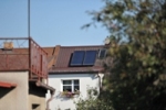 Praha 9 - Satalice - solární systém pro ohřev TV v RD